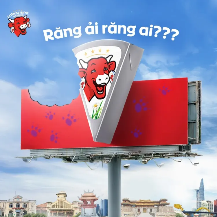 Mascot Con Bò Cười